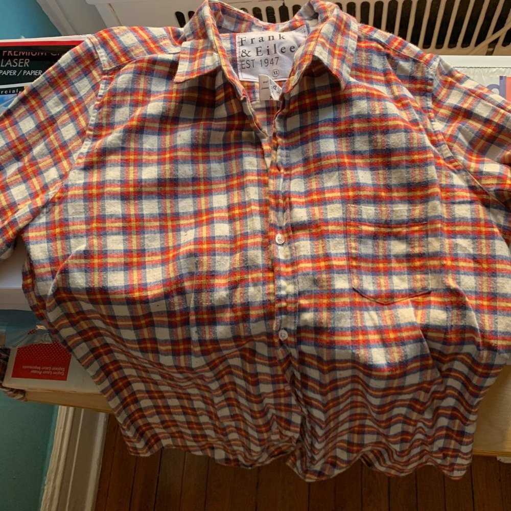 SALE! Cheerful Frank & Eileen flannel shirt